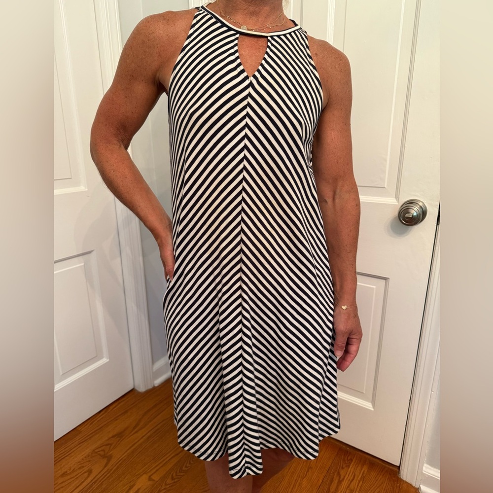 Duffield Lane Striped Mini Dress